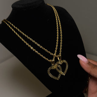 Open Heart Necklace