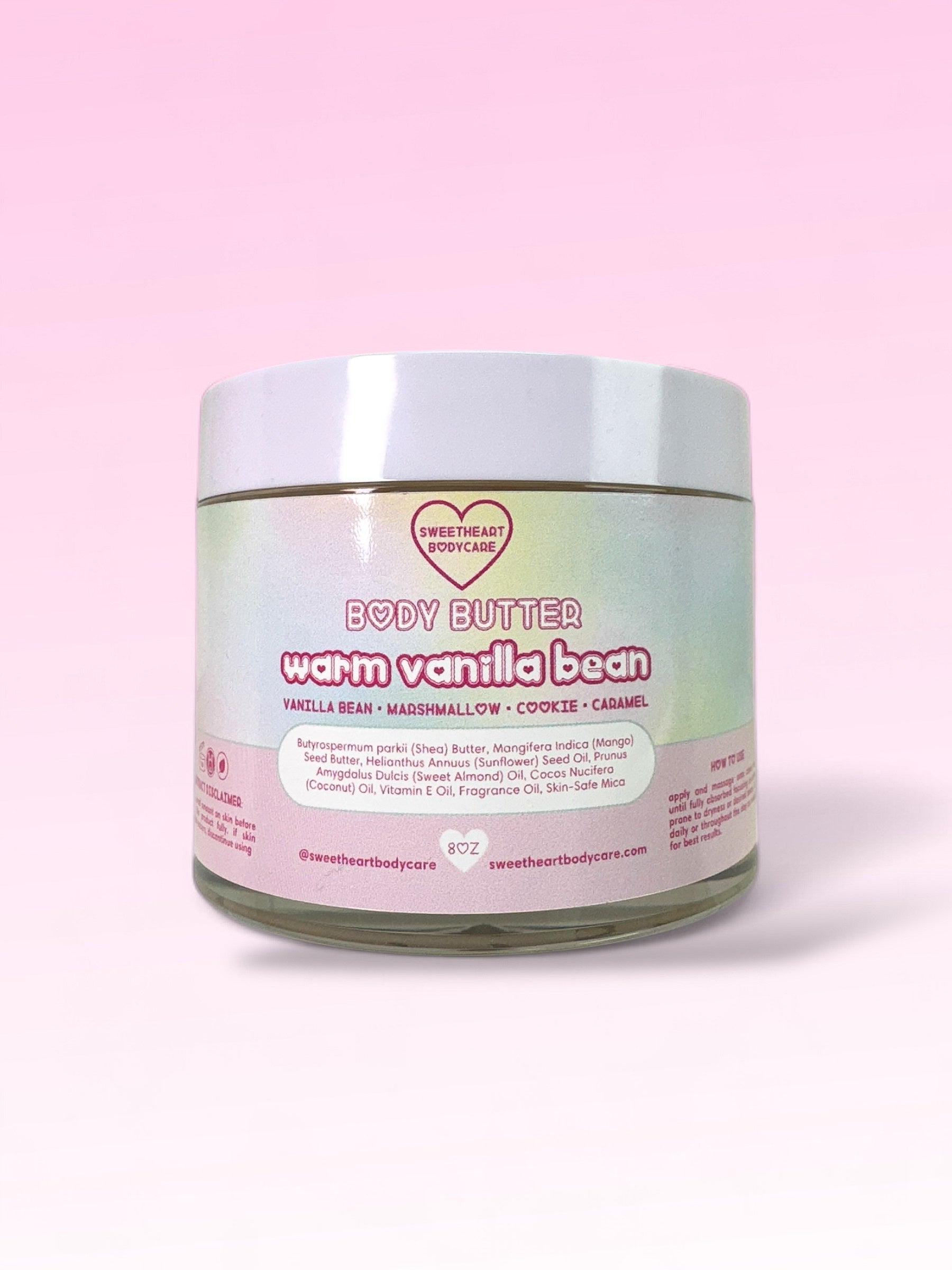 warm vanilla bean body butter