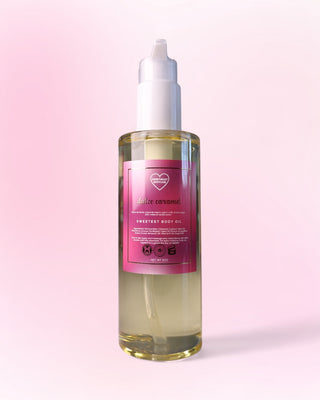 dulce caramel body oil