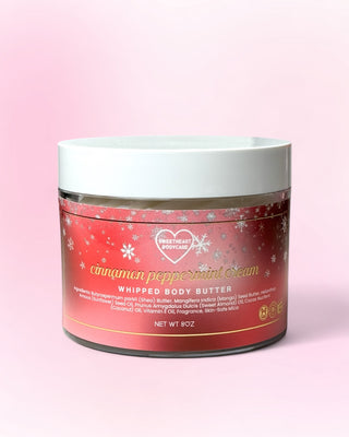 cinnamon peppermint cream body butter