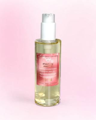 strawberry snowdrop body oil