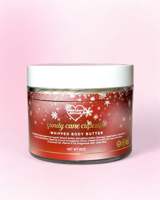 candy cane cupcake body butter
