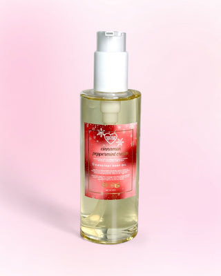 cinnamon peppermint cream body oil