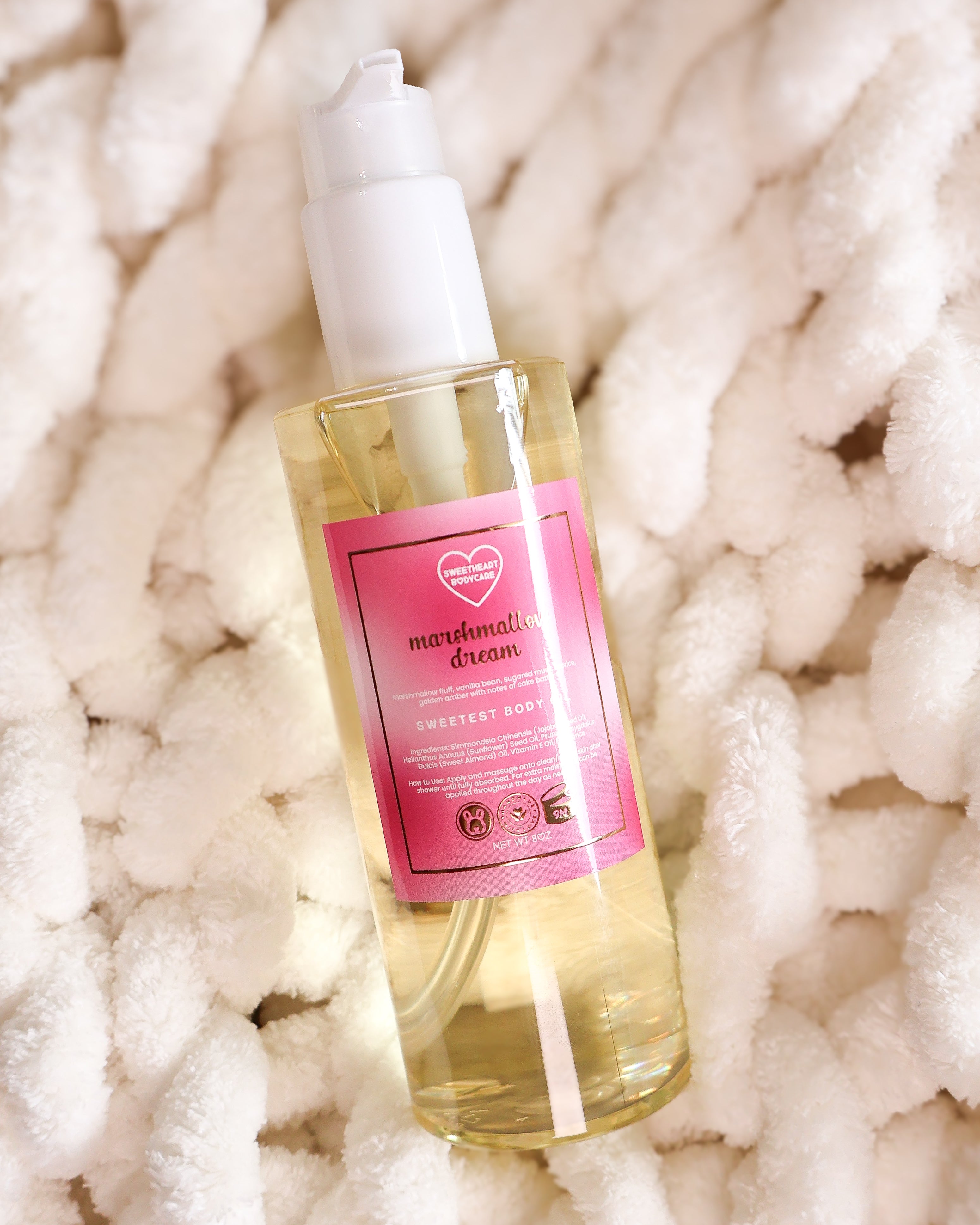 marshmallow dream body oil