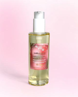 vanilla snow bean body oil