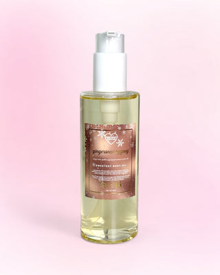 gingersnap eggnog body oil