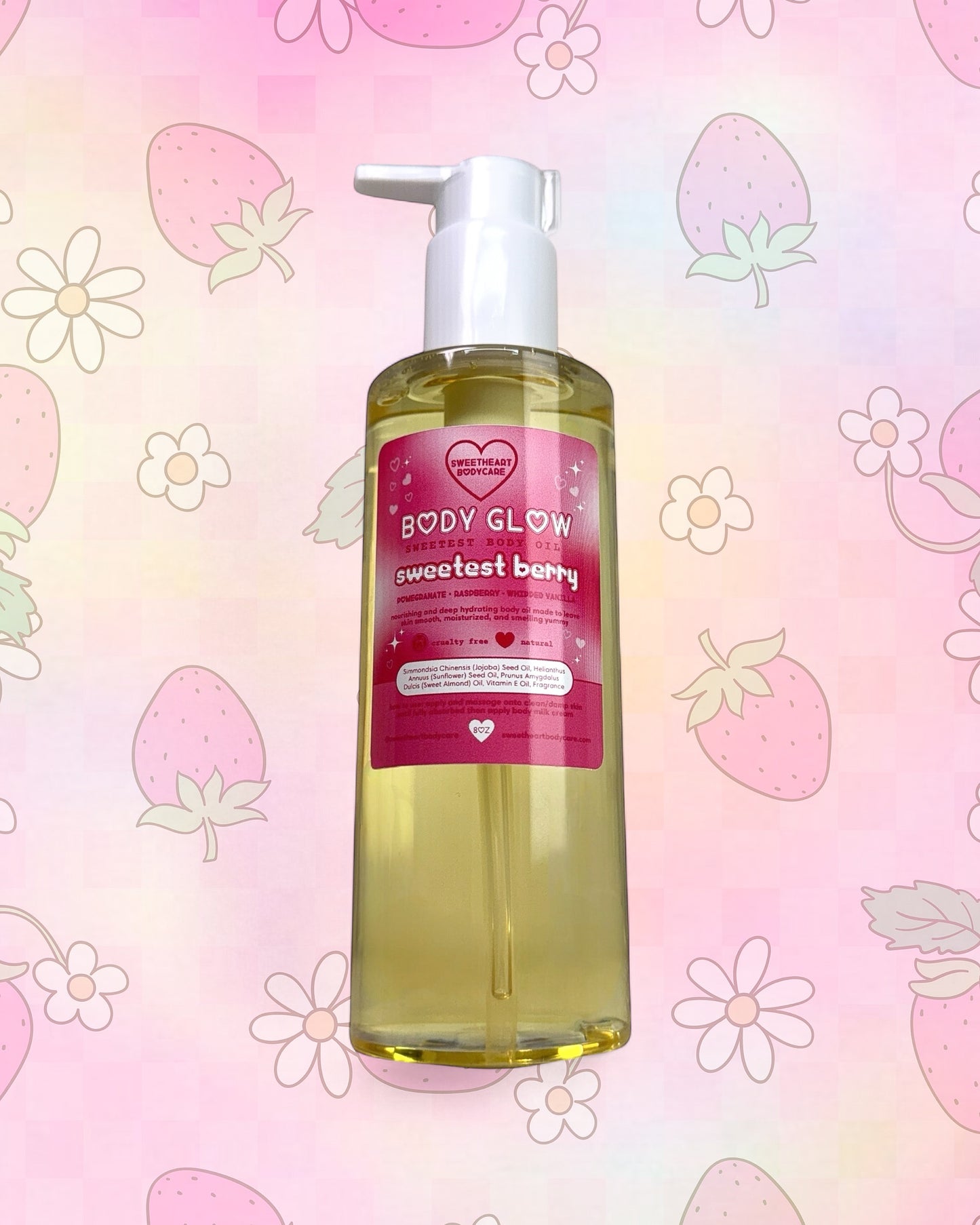 sweetest berry body glow