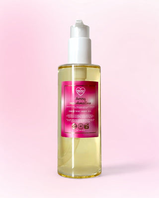 cherry marshmallow body oil