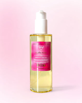 vanilla cream body oil