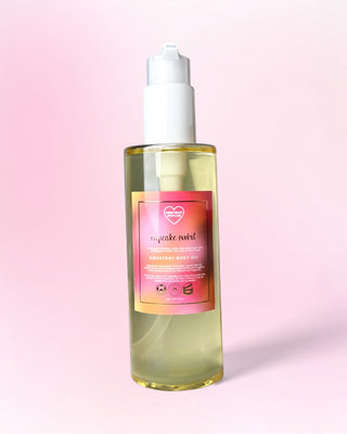 cupcake swirl body oil