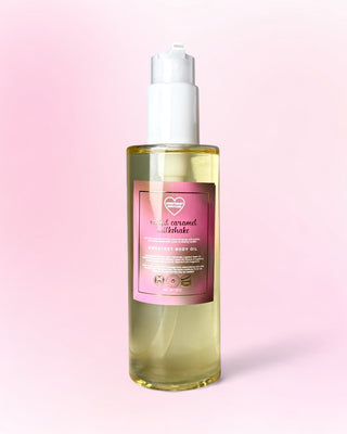 salted caramel milkshake body oil