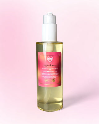 cozy cashmere body oil