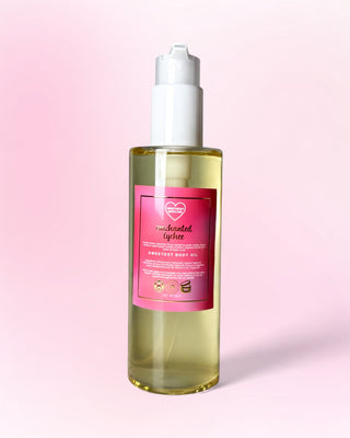 enchanted lychee body oil