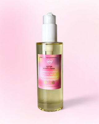 warm vanilla bean body oil