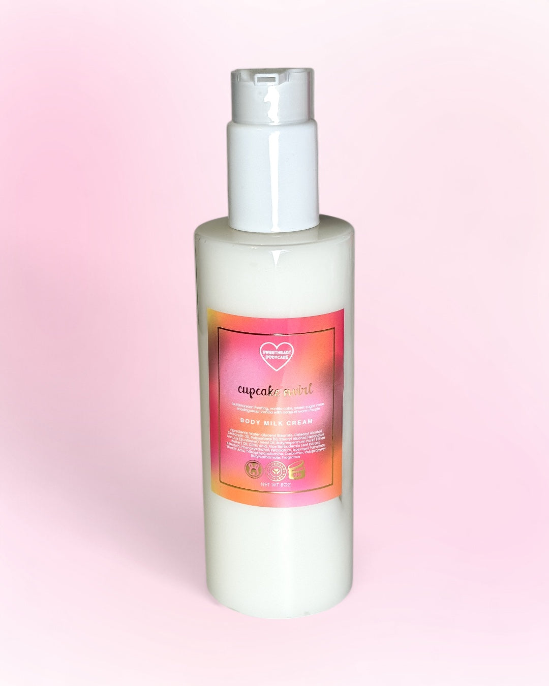 cupcake swirl body milk cream