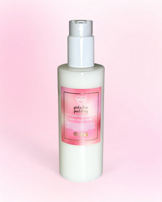 pistachio pudding body milk cream