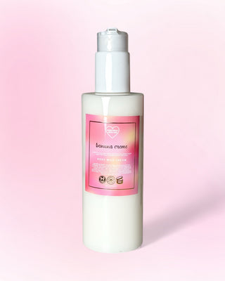 banana crème body milk cream