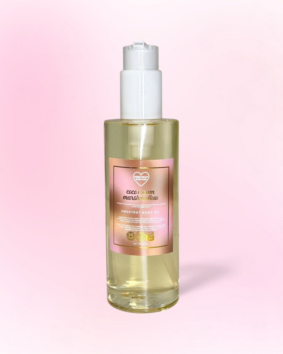 coco cream marshmallow body oil