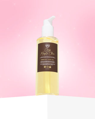 cozy maple chai body oil