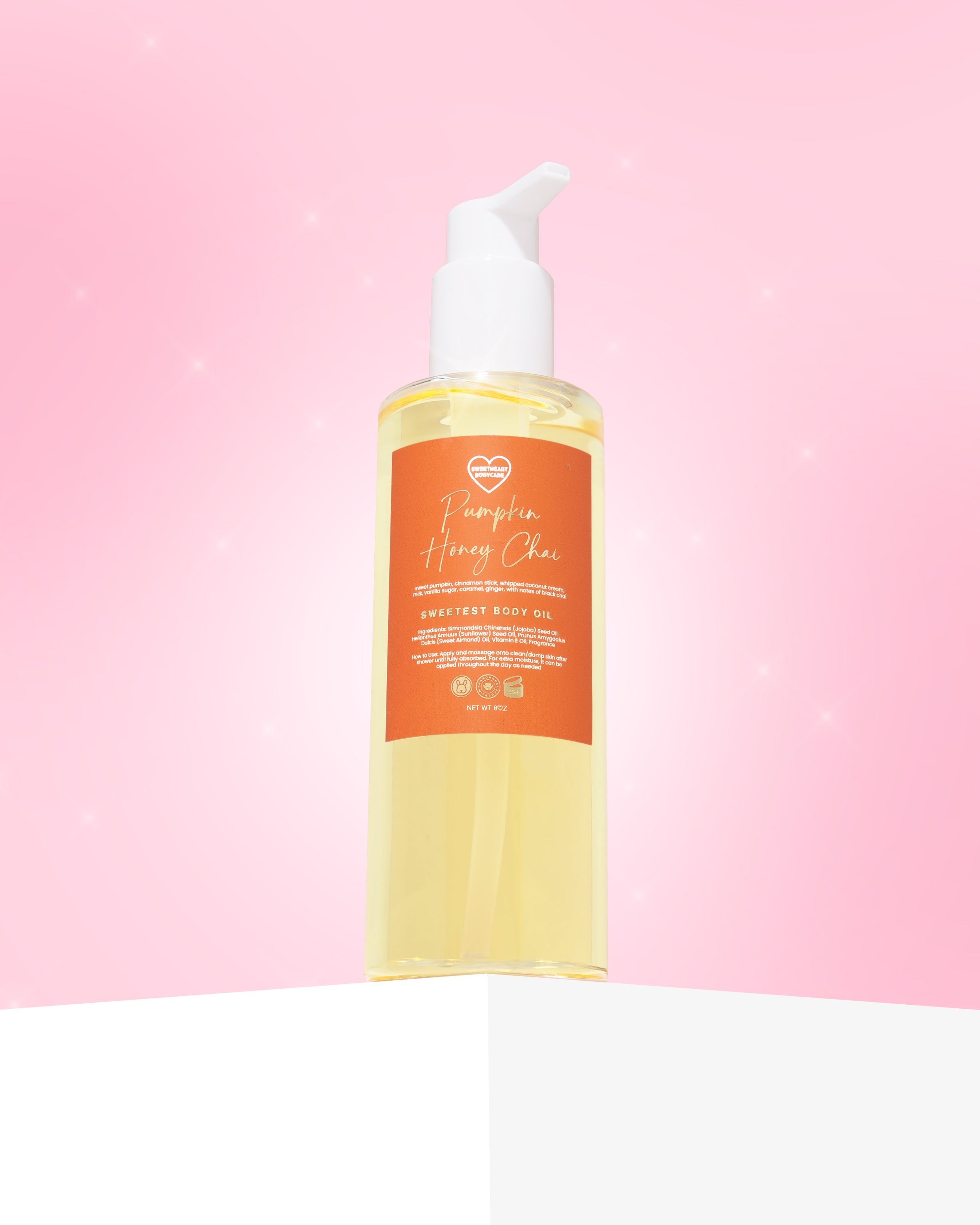 pumpkin honey chai body oil